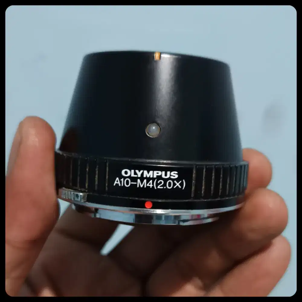 Lensa Olympus OM Halogen A10-M4(2.0x) Camera Adapter OES Lens