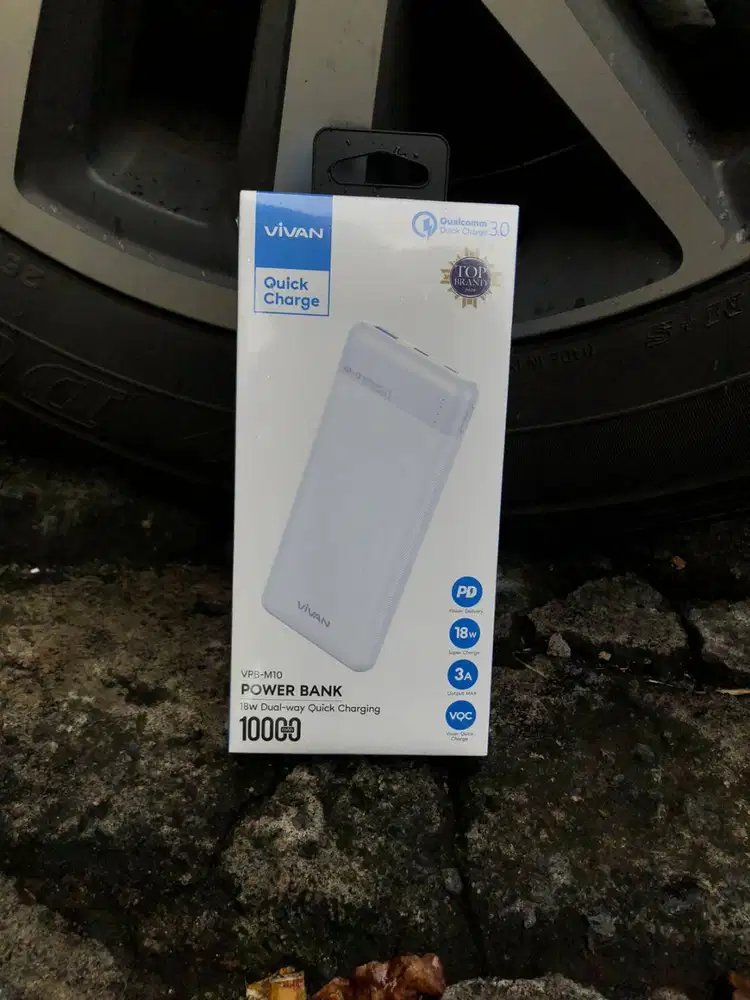 Vivan Power Bank VPB-M10 18W Dual-Way Quick Charging 10000mAh