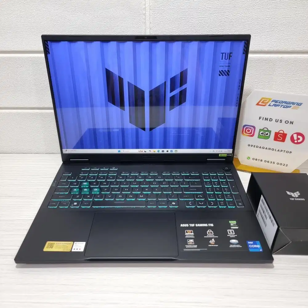 Asus Tuf Gaming F16 FX608JPR Core i7-14650HX 32GB/1TB RTX 5070 LIKENEW