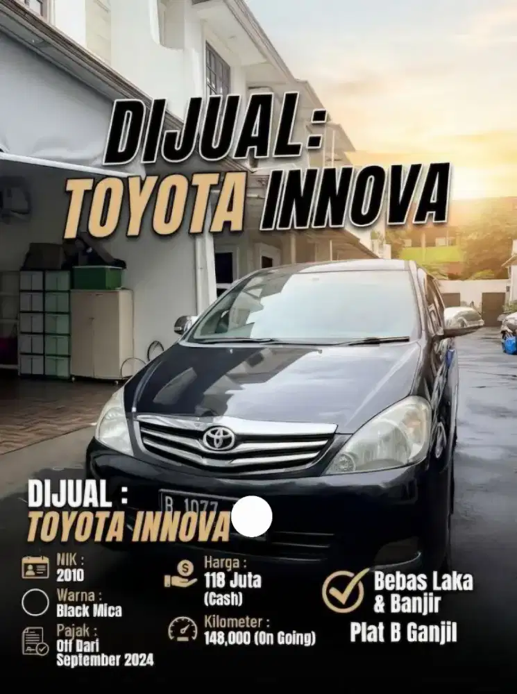 Kijang Innova G Bensin 2010