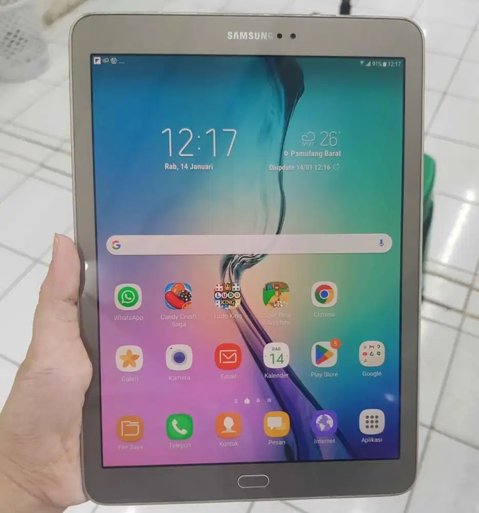 Samsung galaxy tab s2 ram 3/32 4G LTE 9.7inci