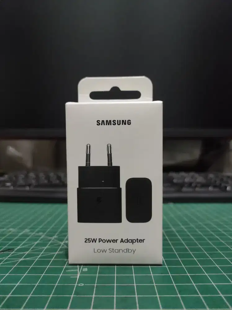 Samsung Power Adapter Adaptor Kepala Charger 25W Black