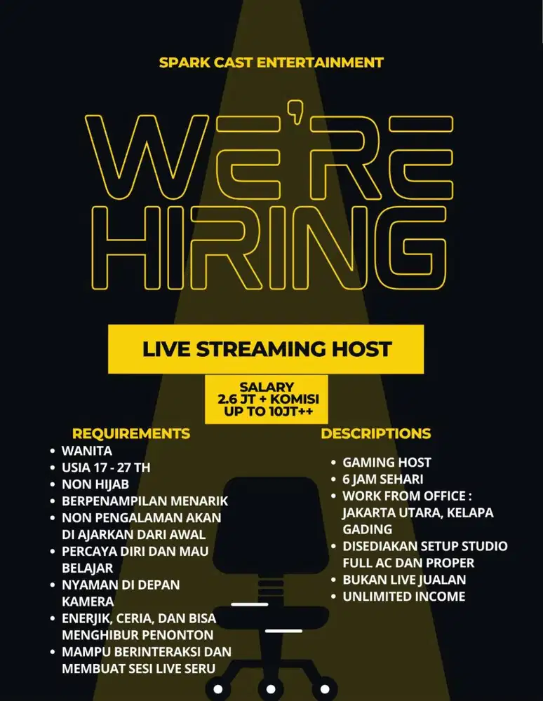 HOST LIVE STREAMING TIKTOK