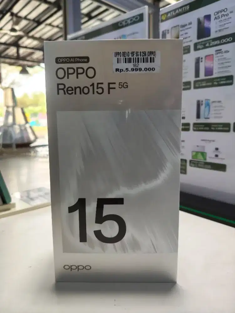 Oppo Reno 15f ram 8+8/128 Atlantis dahsyat