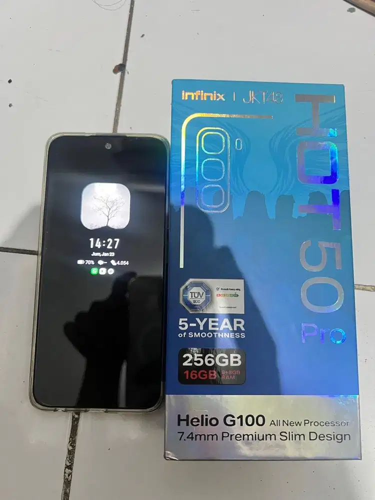 Infinix hot 50 pro 8/256 Gb sacond rasa baru