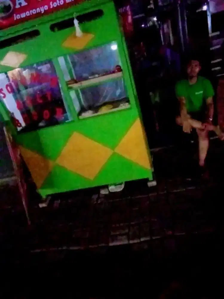 jual gerobak soto mie Bogor model standby