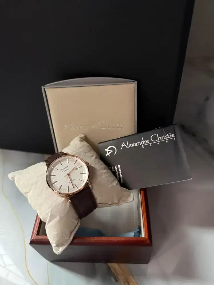 Dijual cepat jam tangan Alexandre Christie ORIGINAL