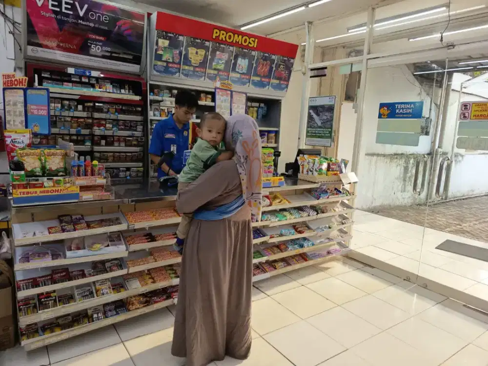 Rak borongan ex indomaret