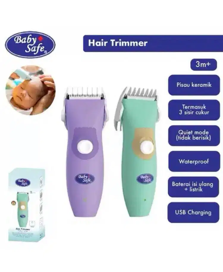 Baby Safe Hair Trimmer.