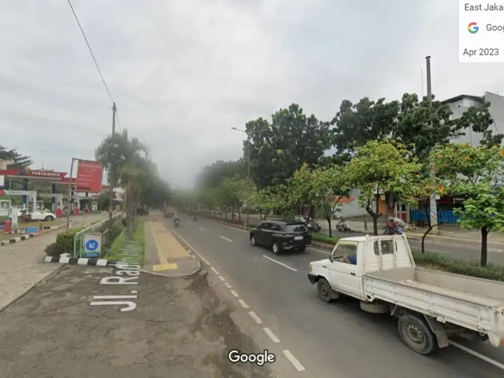 Kavling Raden Inten 2 dkt Komplek Kimia Farma 2 : LT 288 m2, Jalan Raya