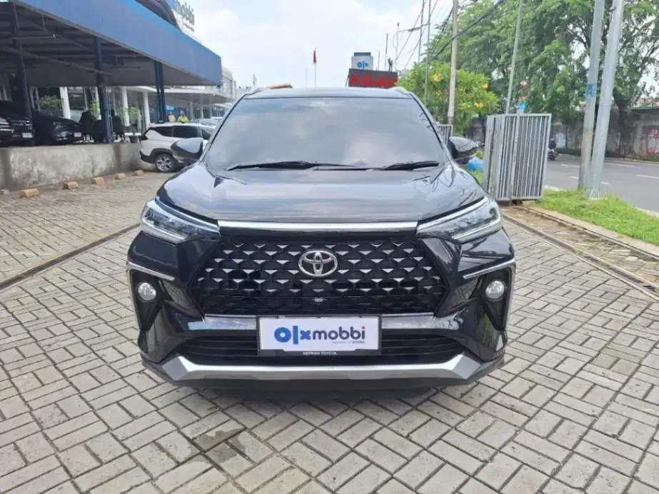 DP RINGAN Toyota Avanza 1.5 Veloz Q Bensin-AT 2025 Hitam C5JGE