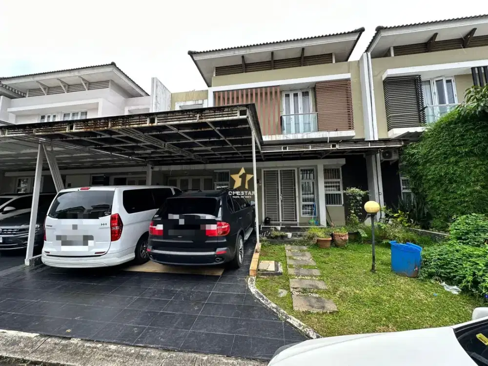 Disewakan Rumah Cluster San Lorenzo Gading Serpong