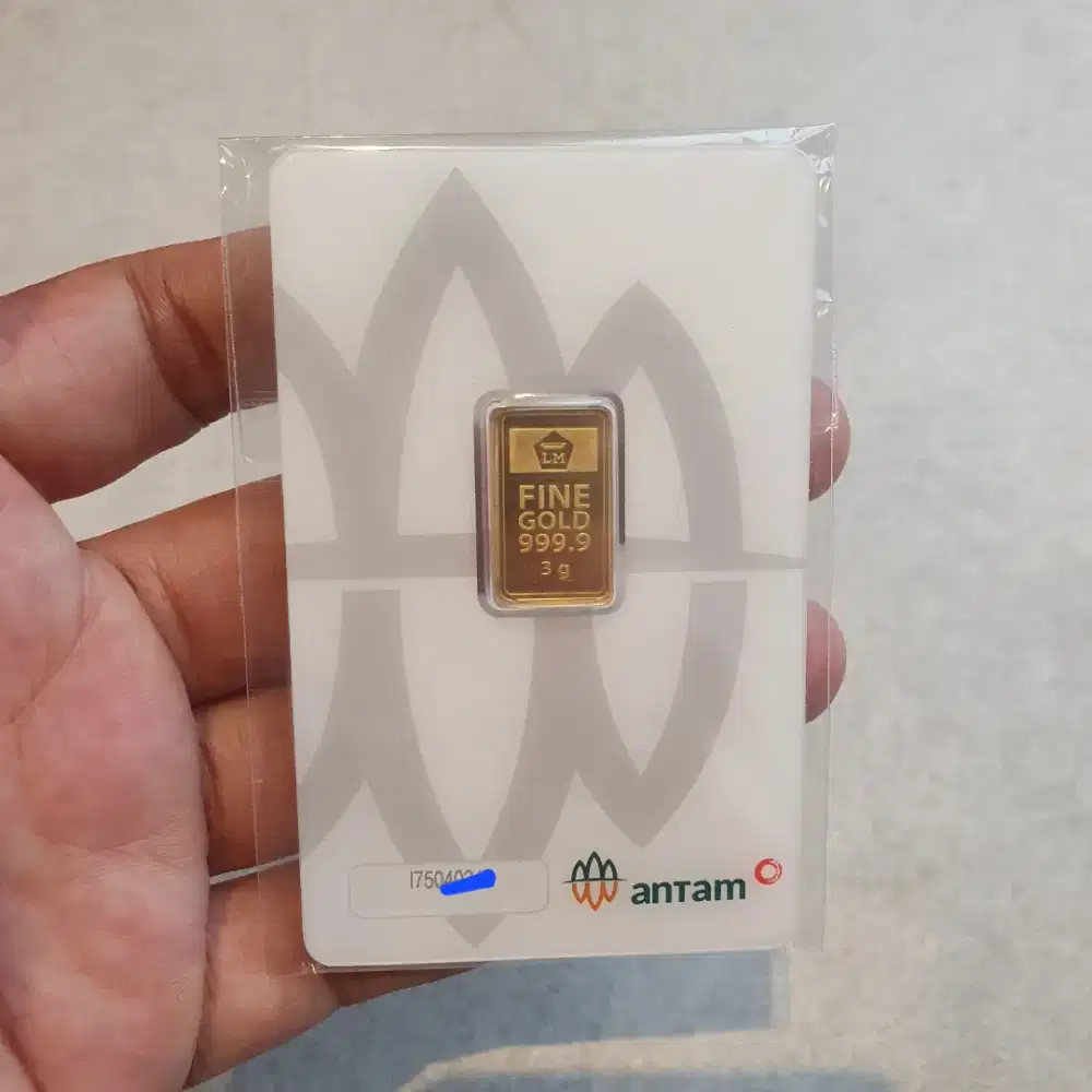 Emas Logam Mulia Antam 3 gr gram RM Surabaya Sidoarjo Gresik