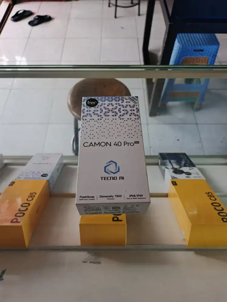 Berminat silahkan WA Tecno Camon 40 Pro 5G 8+8/256 Garansi resmi 1thn