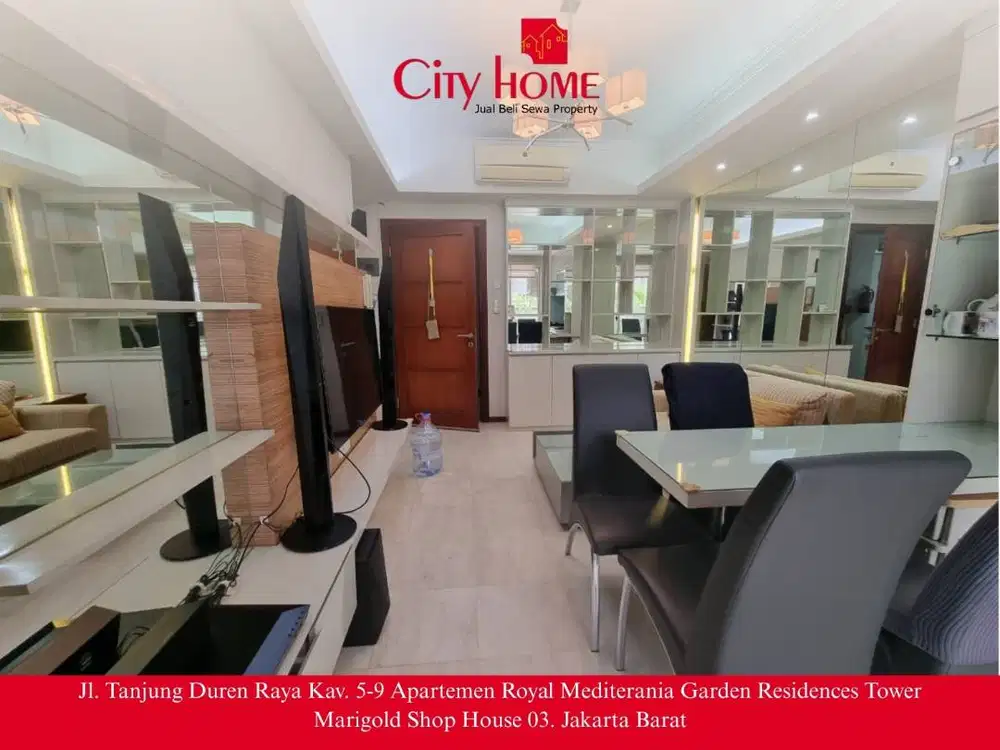 Jual Apartment Siap Huni di Royal Mediterania Garden Resideces