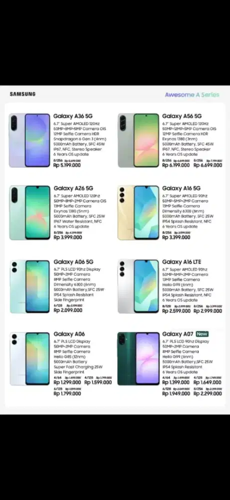 Cicilan handphone samsung tanpa kartu kredit