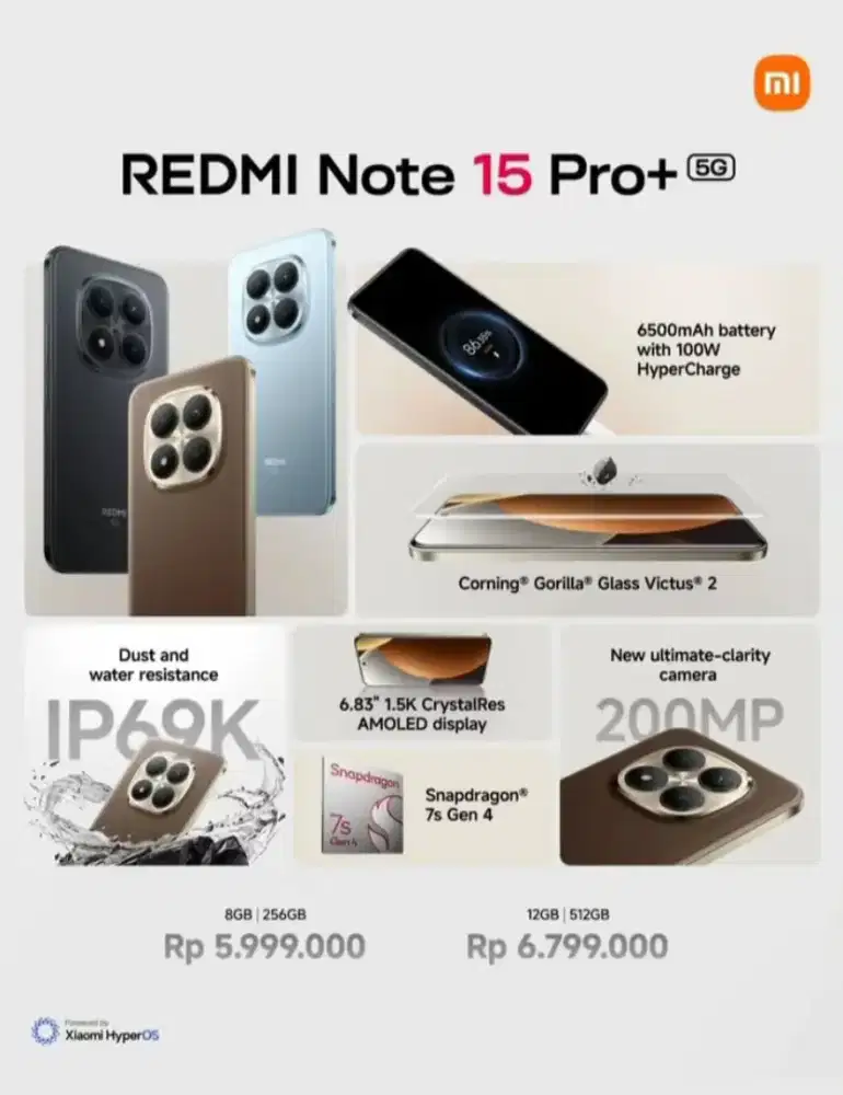 XIAOMI REDMI NOTE 15 2026