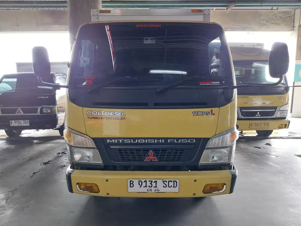 Colt Diesel FE71 Km10Rb Box Alumunium 2016 FullOriginal Seperti Baru