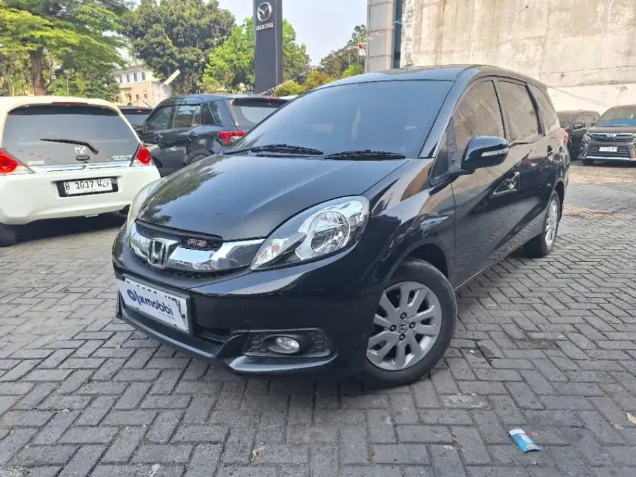 DP MURAH Honda Mobilio 1.5 E Bensin-MT 2014 Hitam C4EDT