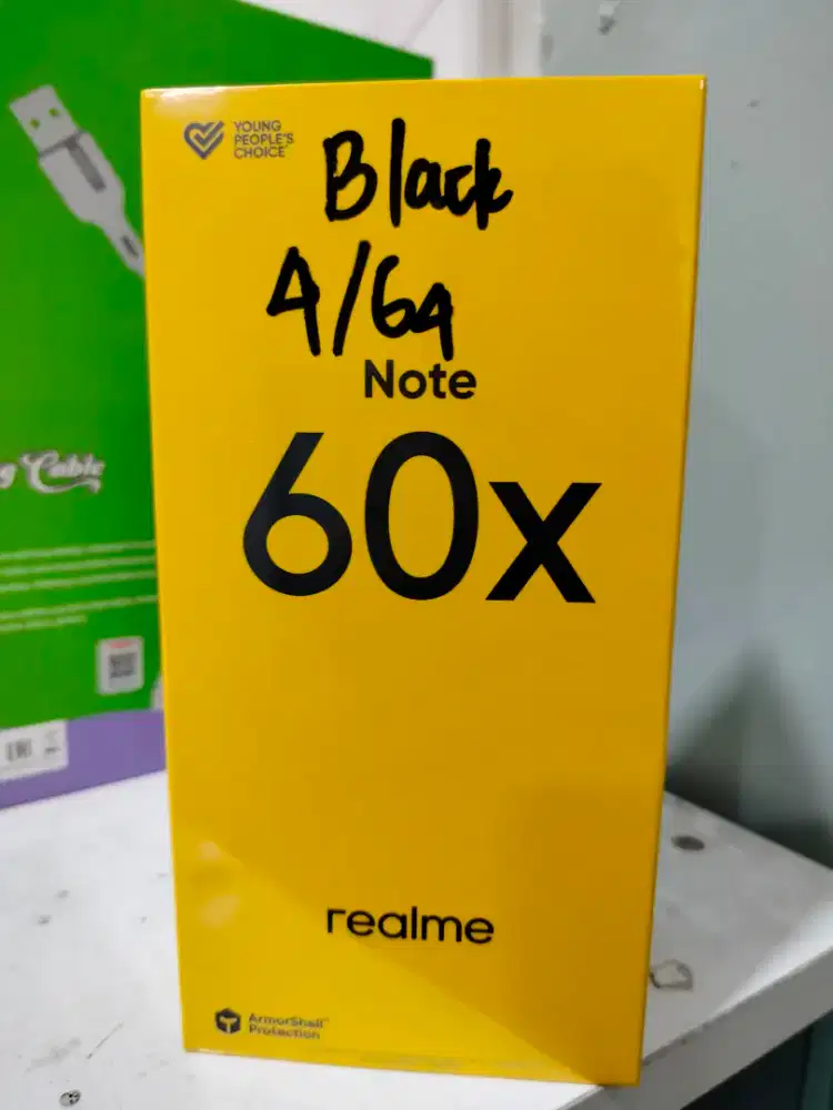 Realme Note 60x 4/64 New Garansi Resmi Promo Bandung