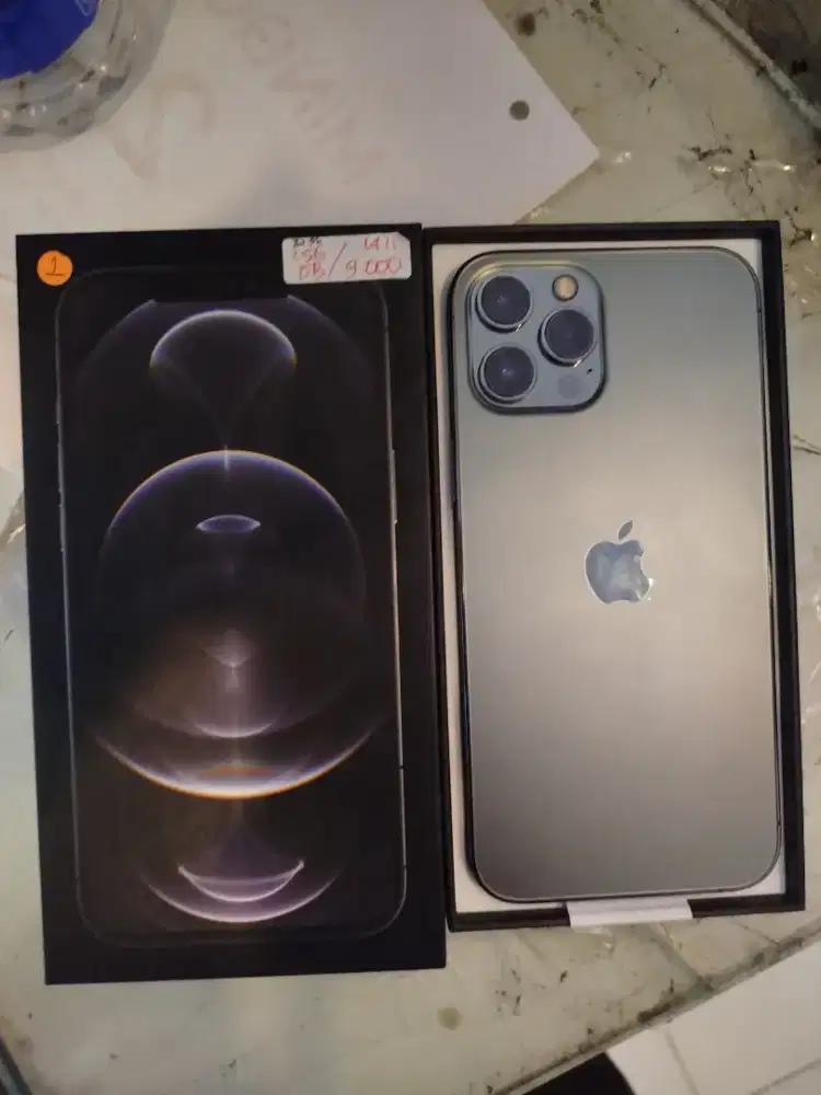Iphone 12 PRO MAX, 256GB, resmi Ex IBOX, LENGKAP, NORMAL,istimewa