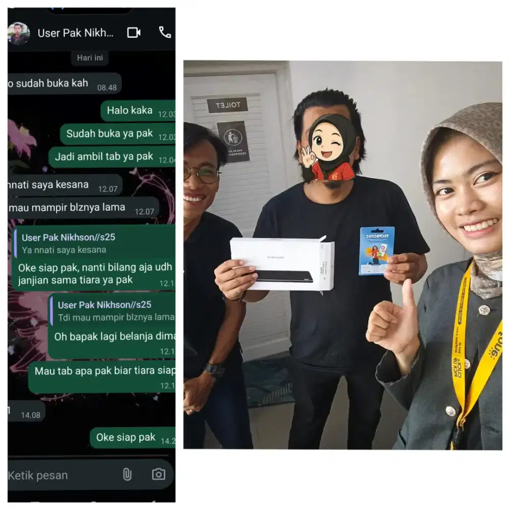 Kredit 0% syarat KTP asli Samsung tab s10 lite gratis smartpen bisa tt