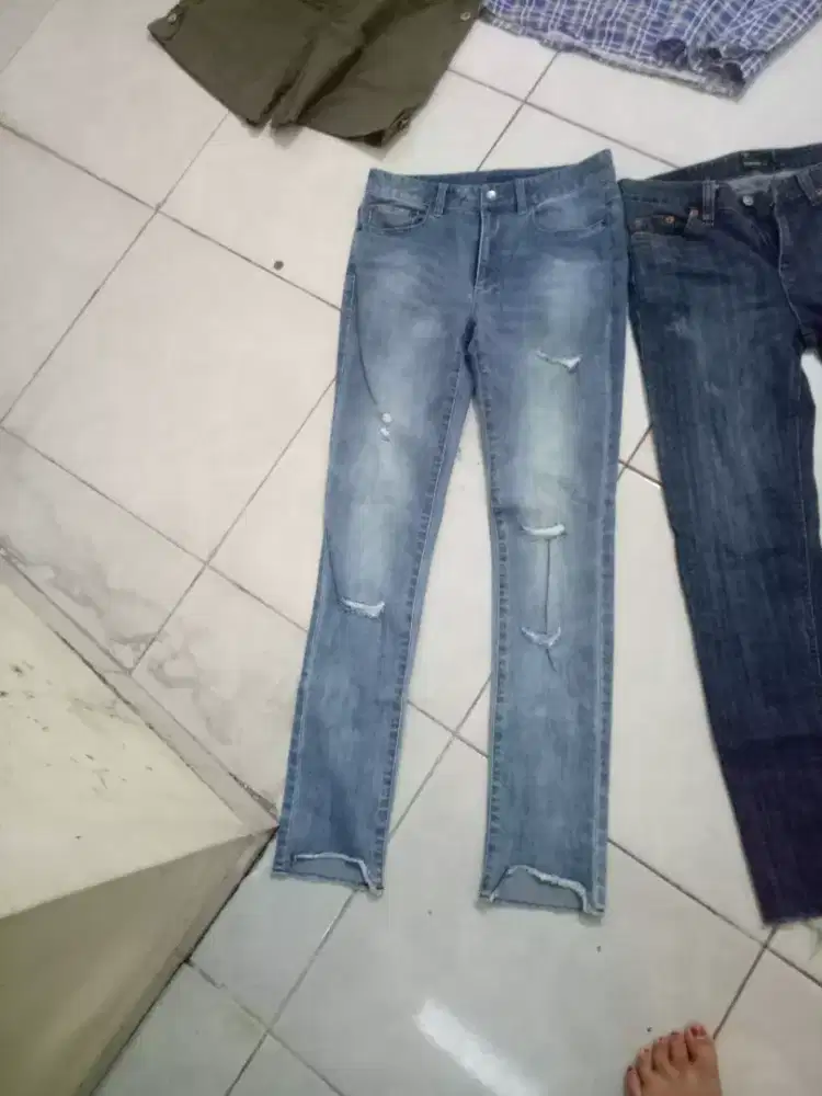 baju, celana jens wanita