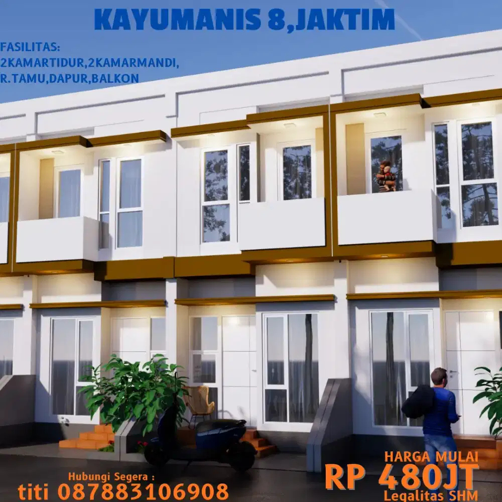 Rumah Murah cantik Dekat SMAN 31 Jakarta timur