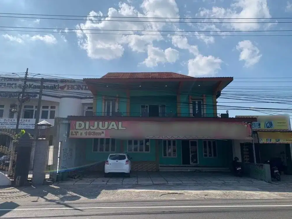 Dijual Rumah/Ruang Usaha Strategis 3 Lantai di Pinggir Jalan Raya Jogja - Solo, Karang Dukuh, Jogonalan, Klaten