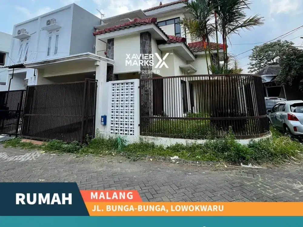 Dijual Rumah 2 Lantai Dekat UB di Bunga-bunga Lowokwaru Malang