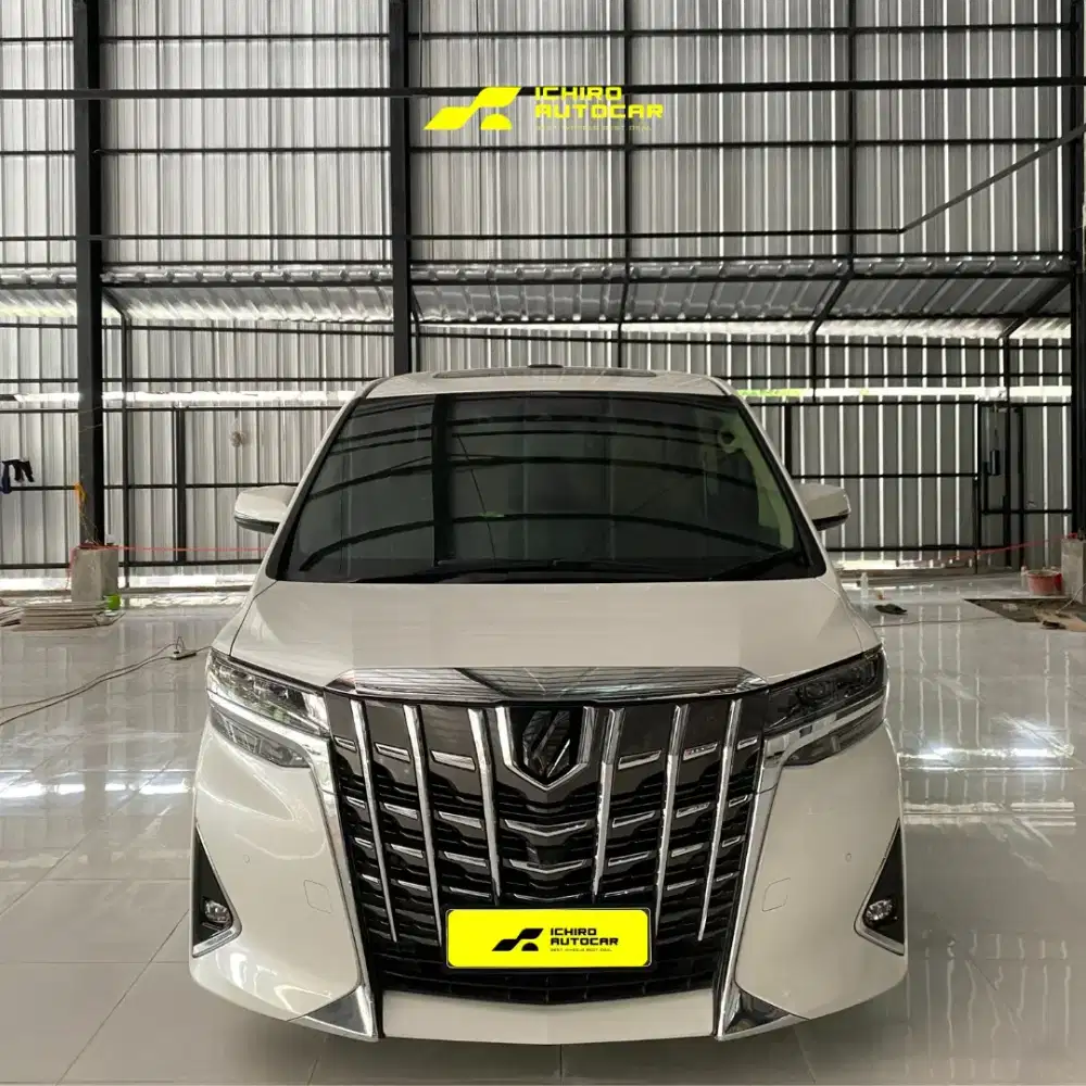 TOYOTA ALPHARD G ATPM 2021 KM 59RB PAJAK 10.26 PLAT E GENAP