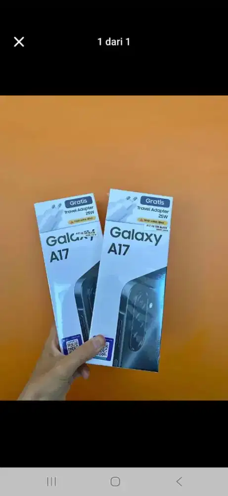 SAMSUNG A17 NEW SEGEL