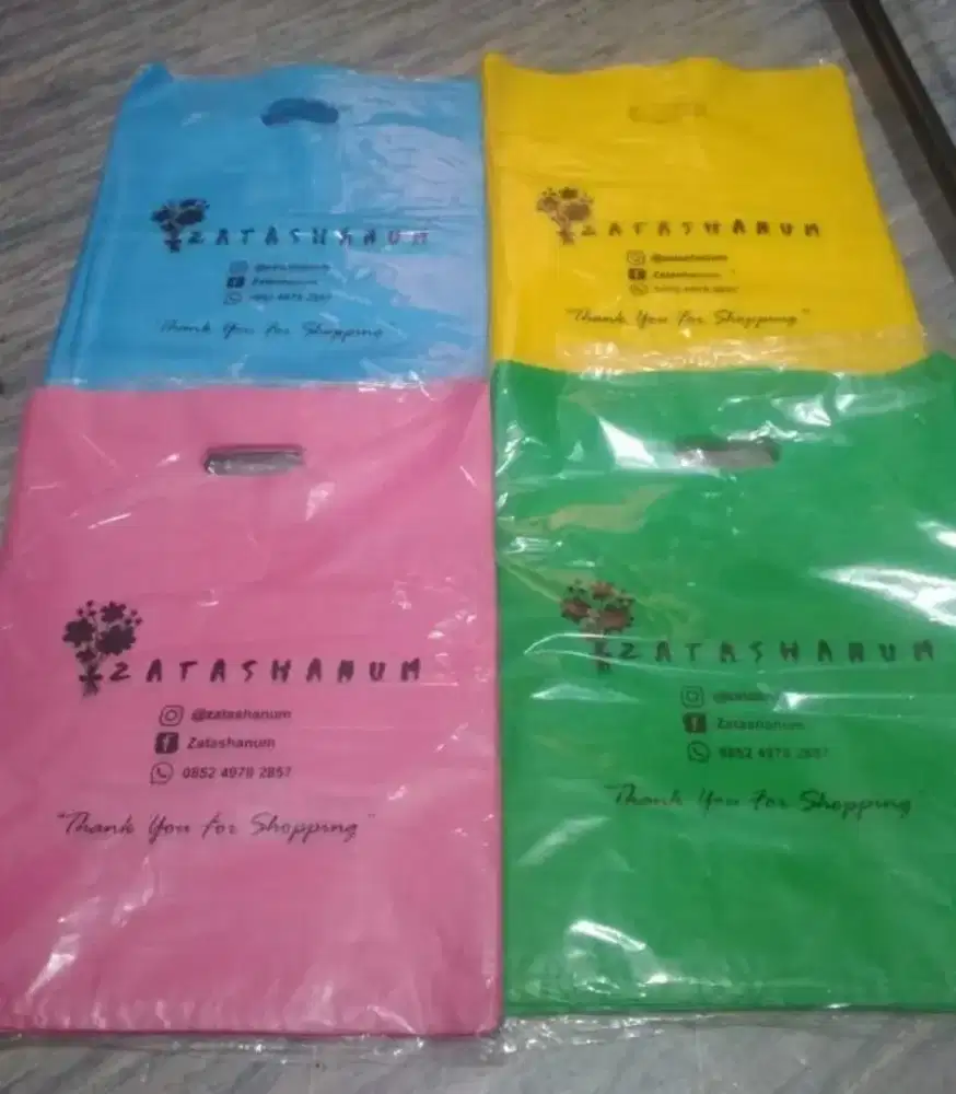 JASA SABLON PLASTIK BELANJA