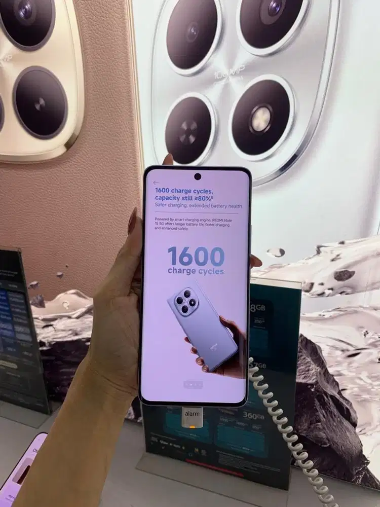 PO Redmi Note 15 series Dapat Cashback dan Gift