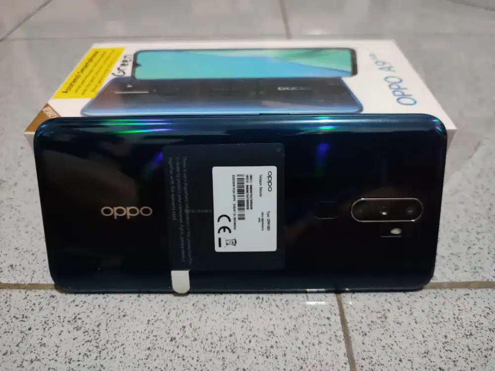 Oppo A9 fullset green ram 8/128