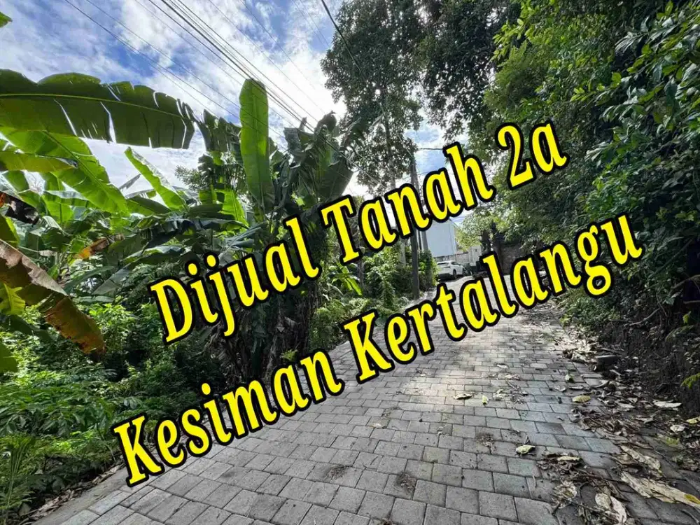 Dijual Tanah 2a di Jln Sekar Sari Kesiman Kertalangu Denpasar Timur Bali