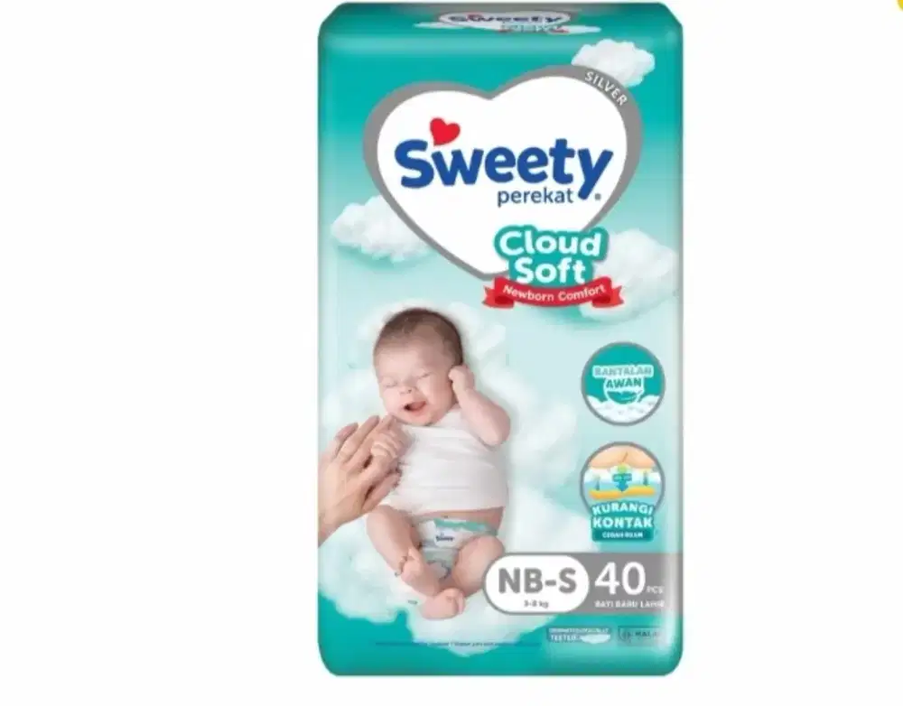 SWEETY SILVER COMFORT NB 40S