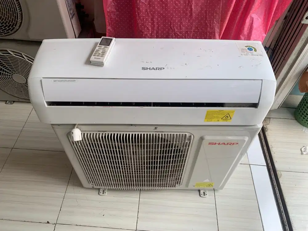 AC SHARP 1 PK PLES PASANG