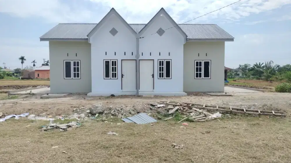 Rumah subsidi desa bandar klippa tembung DP 1 Juta