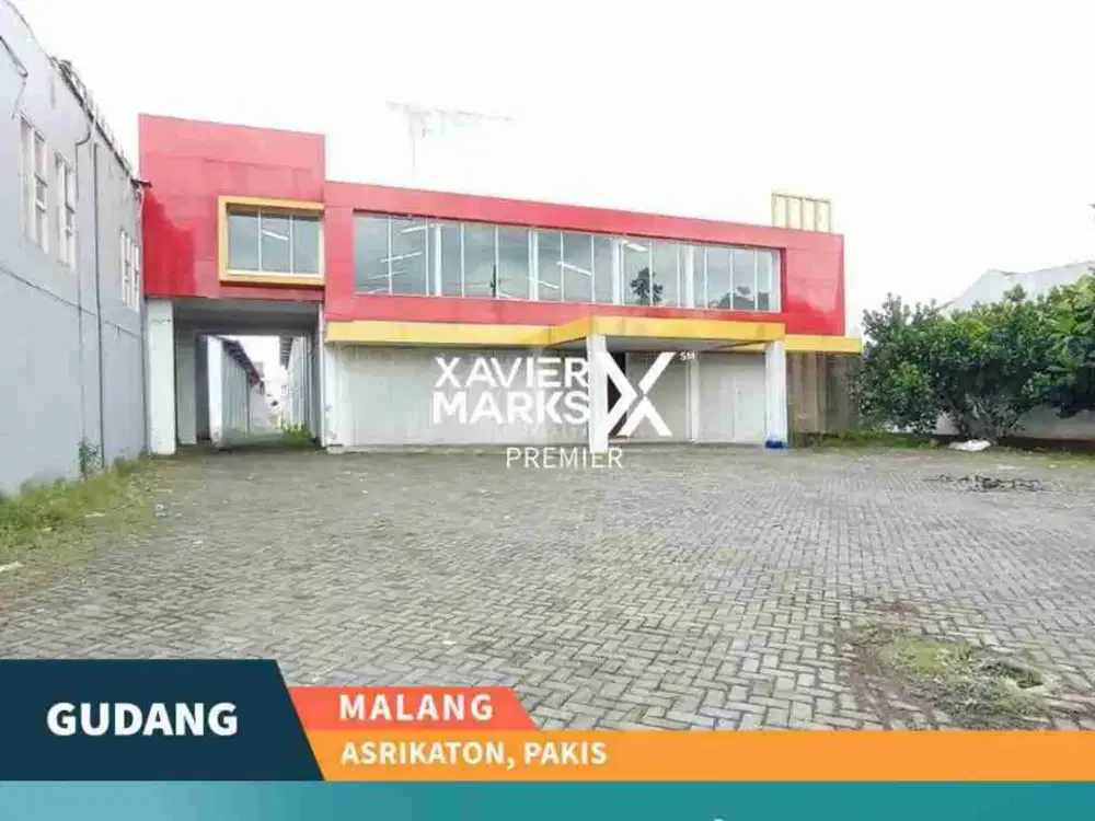 Dijual Gudang Luas + Kantor + Mess Di Asrikaton Kec. Pakis Kab. Malang