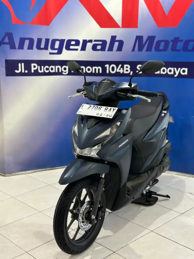 KM Seribu Honda Beat Deluxe iss Keyless th 2025 Unit Like New