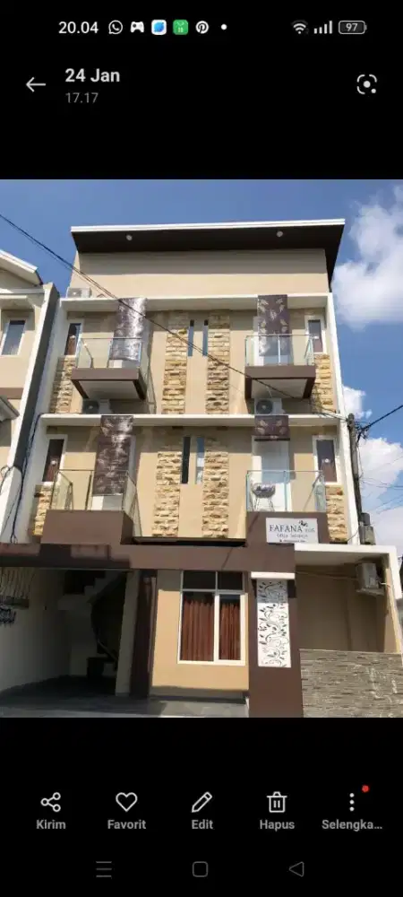 Di Jual Kost eksekutive