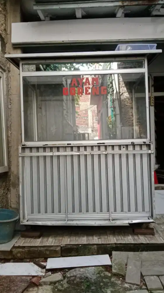 Etalase Full Alumunium