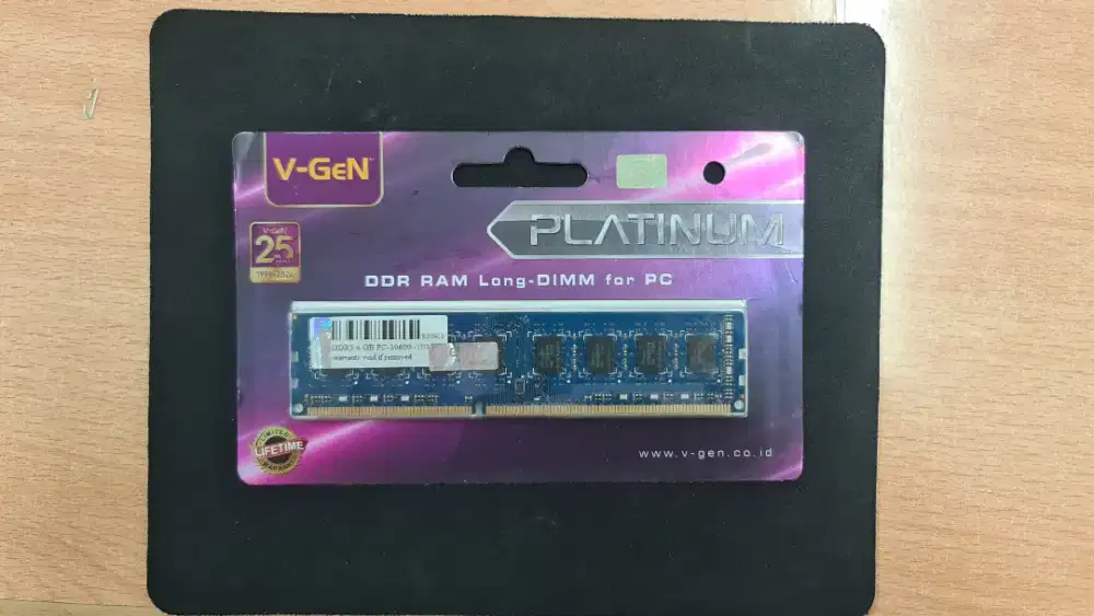Ram DDR3 4GB PC-10600, Vgen, Platinum