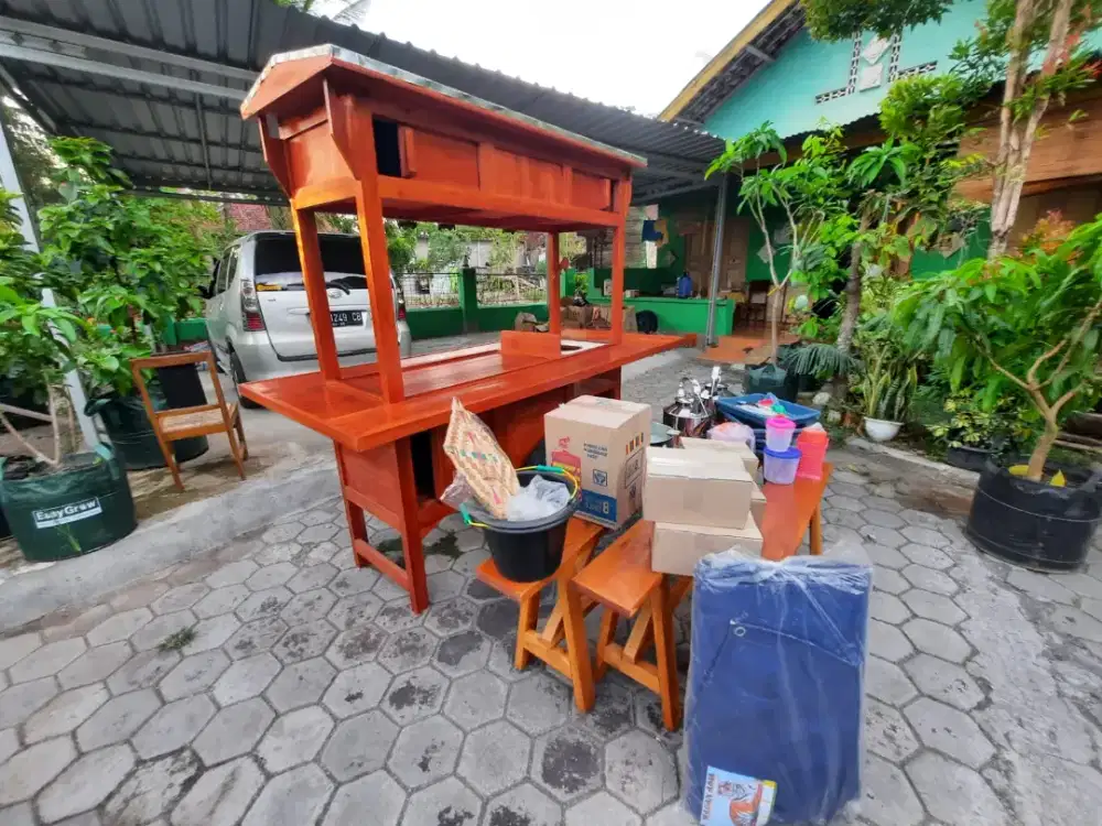 Gerobak Angkringan MURAH-GRATIS ONGKIR Semarang #005