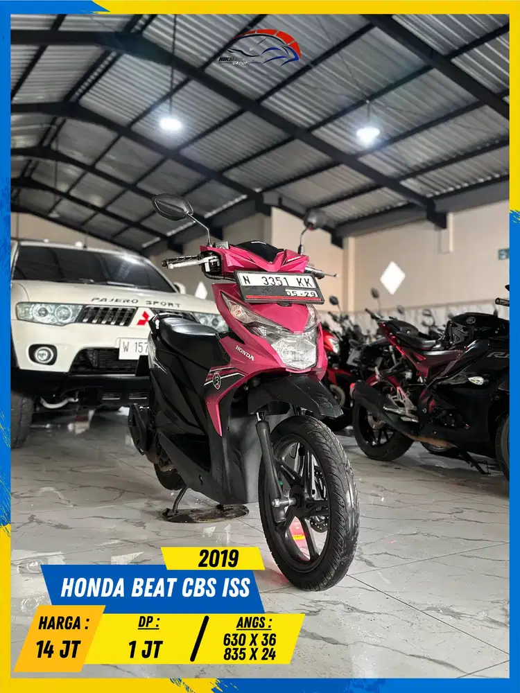 HONDA BEAT CBS ISS 2019 MANTAP GAS MASZEHH HIKMAH MOTOR KEPUH