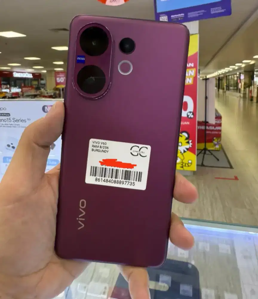 Vivo v60 8/256gb lengkap