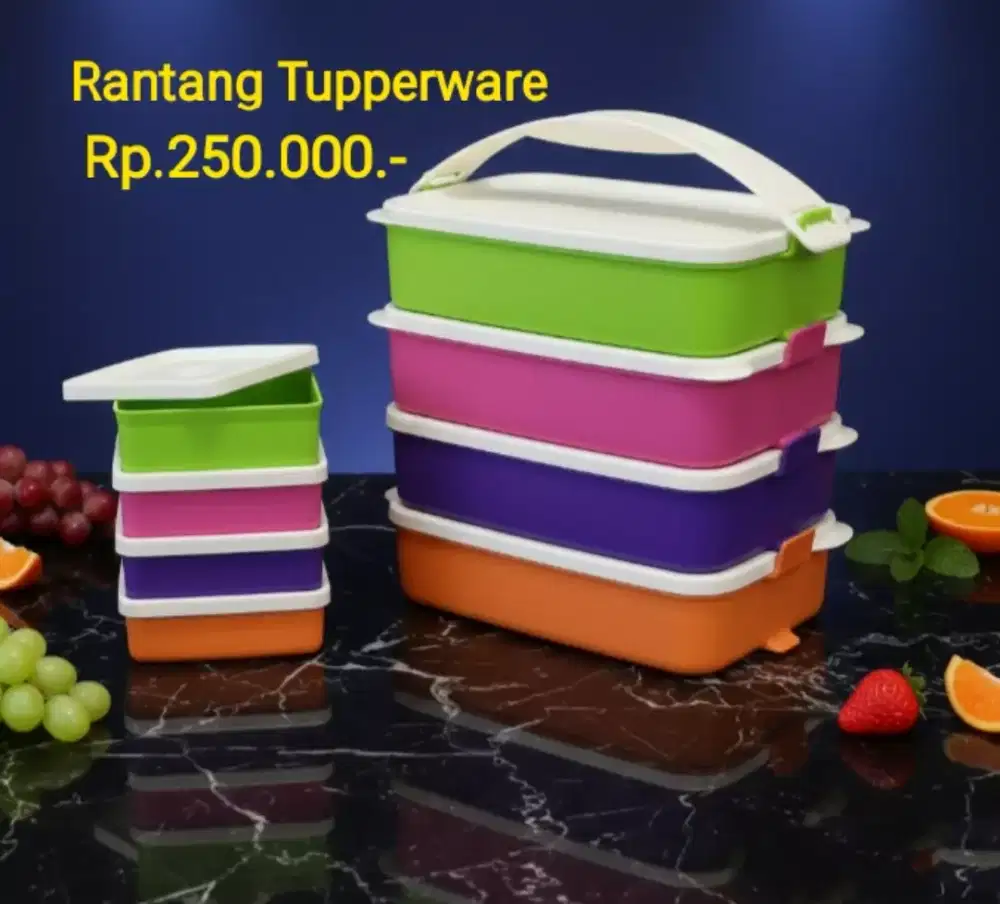 Rantang Tupperware 4 susun