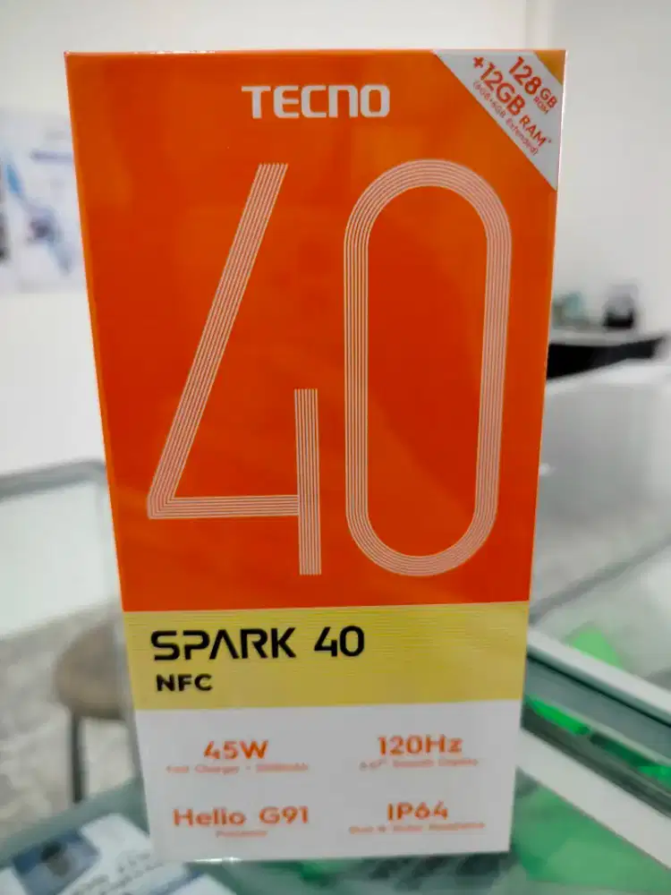 Tecno Spark 40 6/128 New Garansi Resmi Promo Bandung