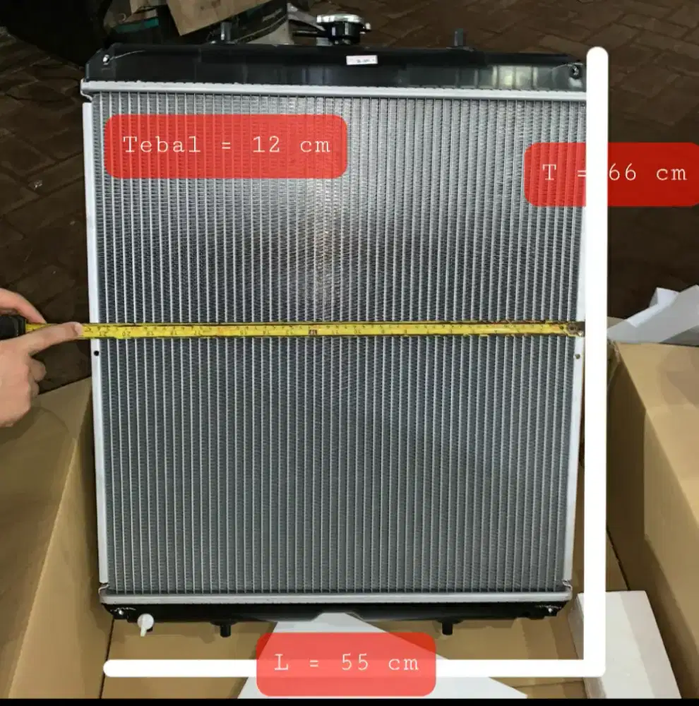 Genset Diesel RADIATOR